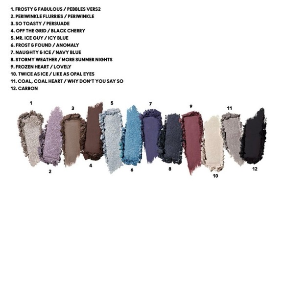 MAC Limited Edition-Snowbody’s Business Eye Shadow Palette X 12, New in Box - Picture 6 of 10